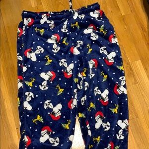 Peanuts snoopy pajama pants
